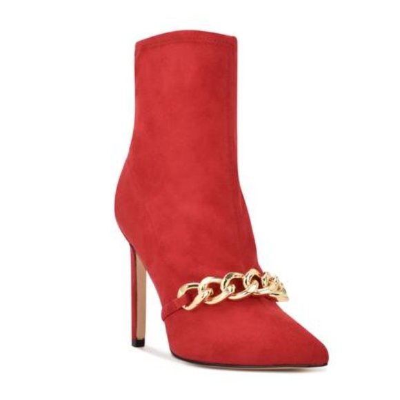 Nine West RED Timbaa Dress Bootie - Picture 2 of 5